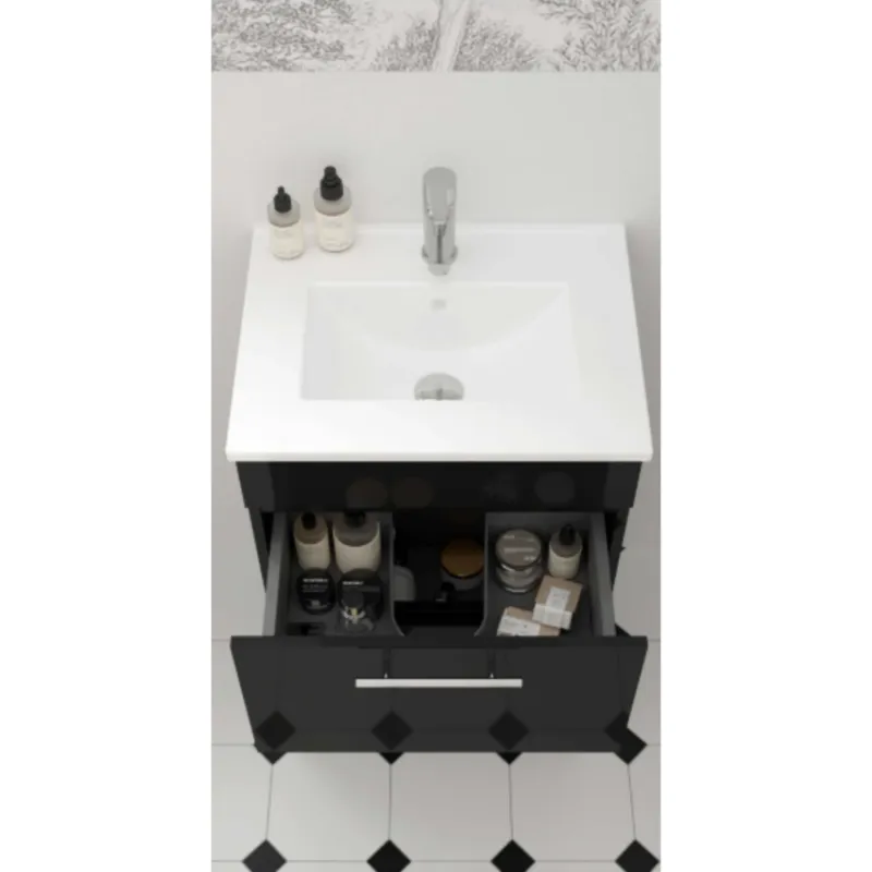 Strata Floorstanding 2 Drawer Vanity Unit with Tap & WC Bundle