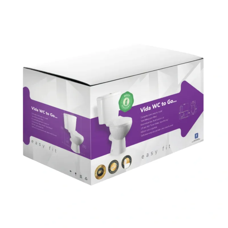Vida WC-to-go Complete with Seat & Cover