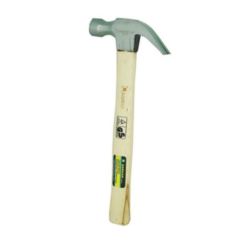 16oz Polished Wooden Handle Hammer