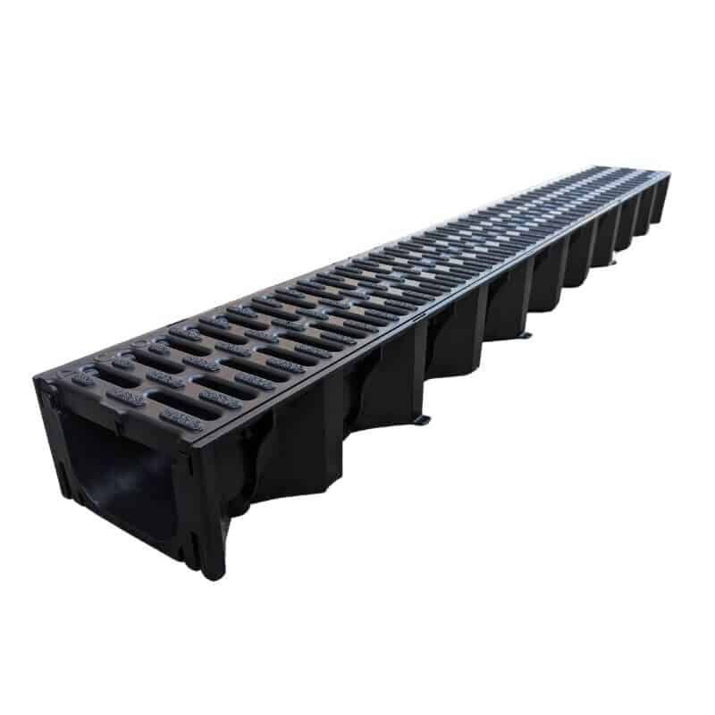 Aco Drainage Channel Pvc 125mmx80mmx1m