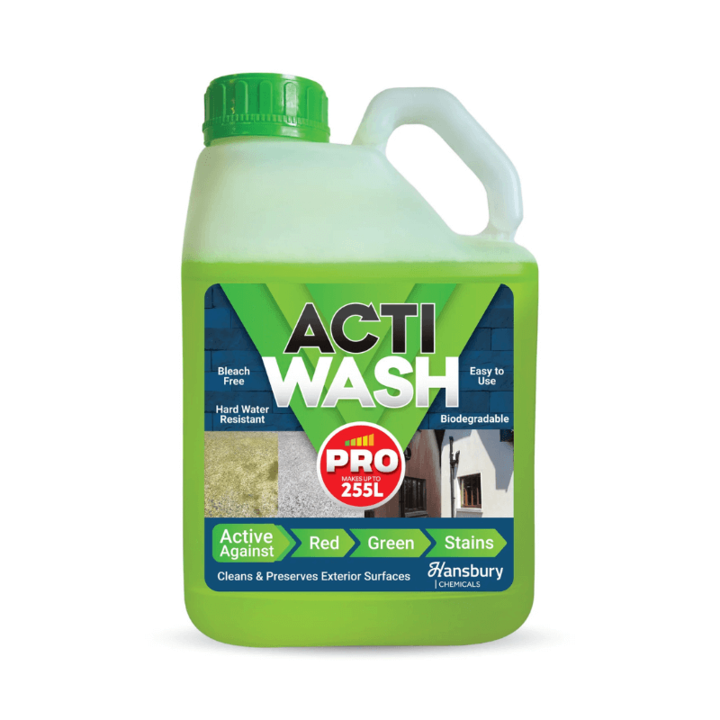 Actiwash Pro Biocide – exterior algae, mould, and fungi remover