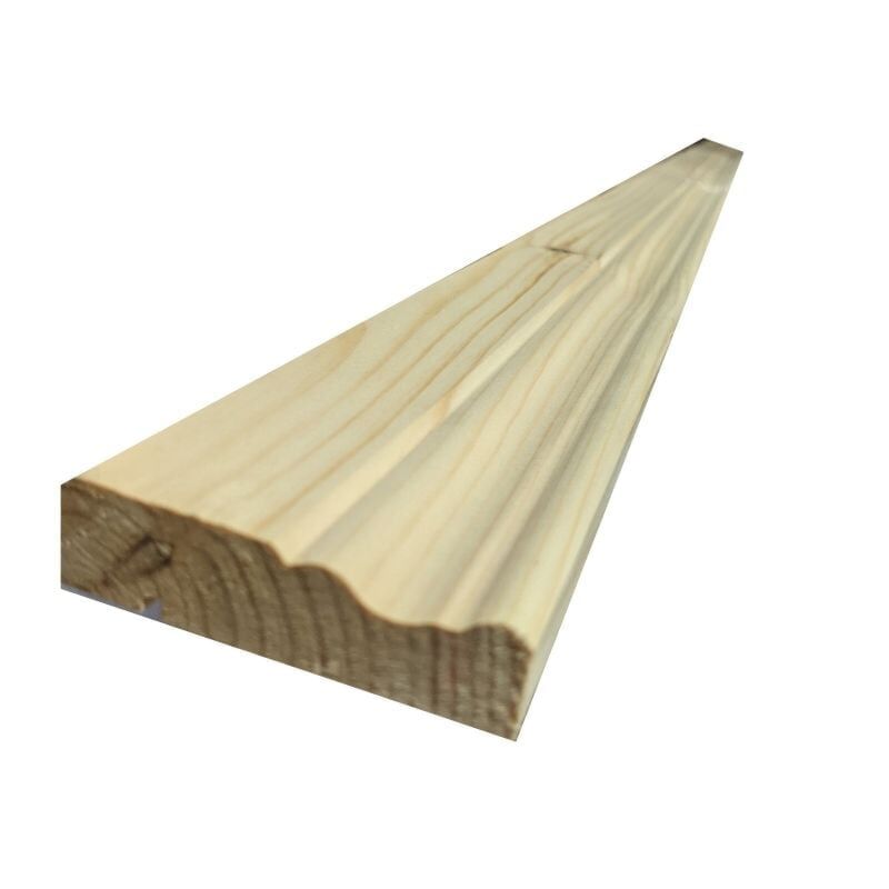 Architrave Ogee Moulded Red Deal 75mm x 18mm x 5.4m Unfinished