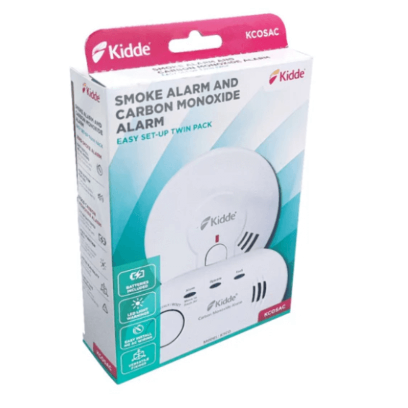 Carbon Monoxide Alarm & Smoke Alarm Pack
