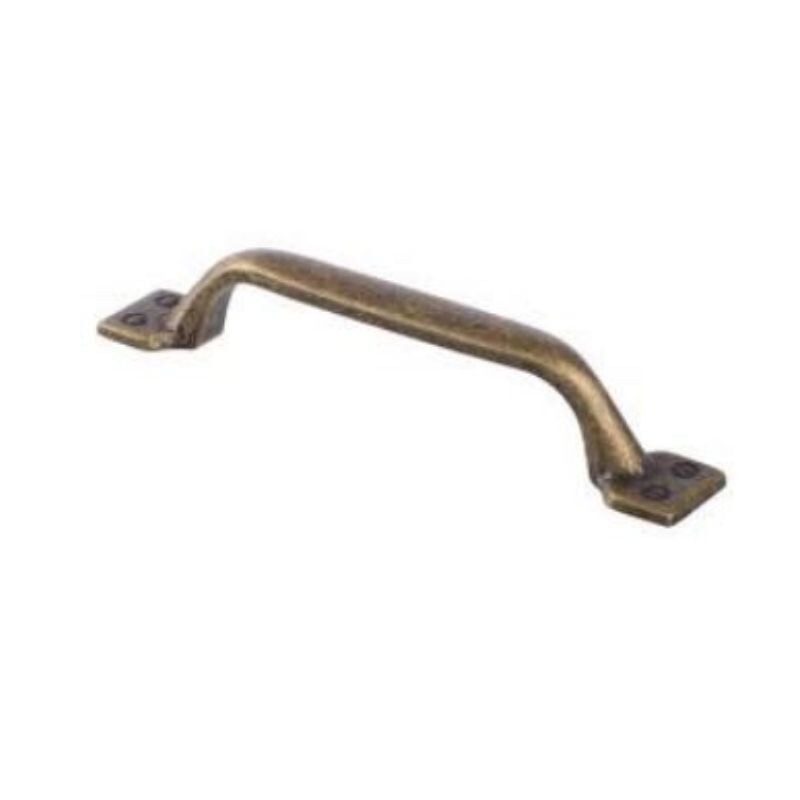 Chunky D Door Handles Bronze 128mm
