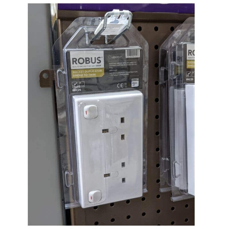 Convertor Socket - Single to Double