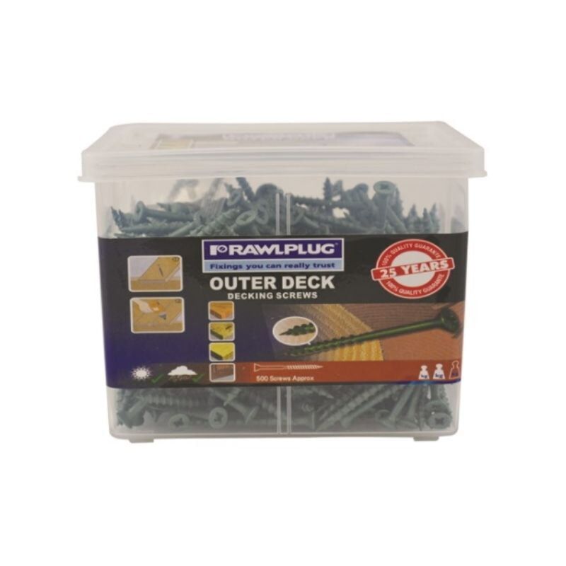 Rawlplug Decking Screws