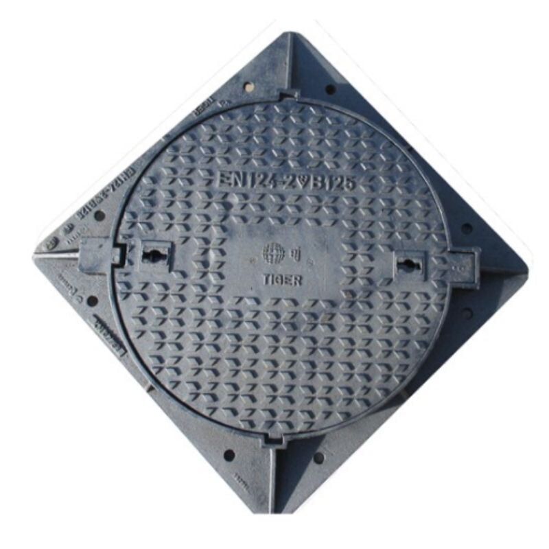 EJ Tiger Manhole Cover & Frame - (A0052/53)