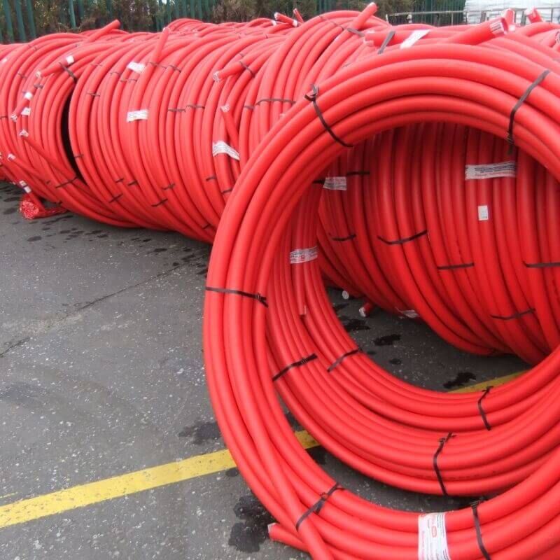 Ducting Red Esb 50mm X 50m