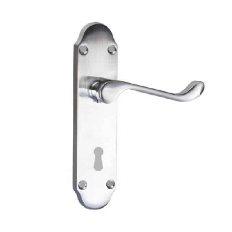 Fortessa Vista Polished Chrome Door Handles Box Set