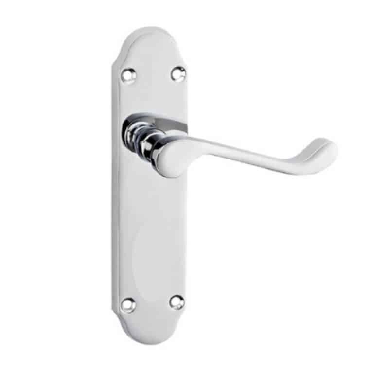 Fortessa Vista Satin Chrome Privacy Door Handles Box Set – WC