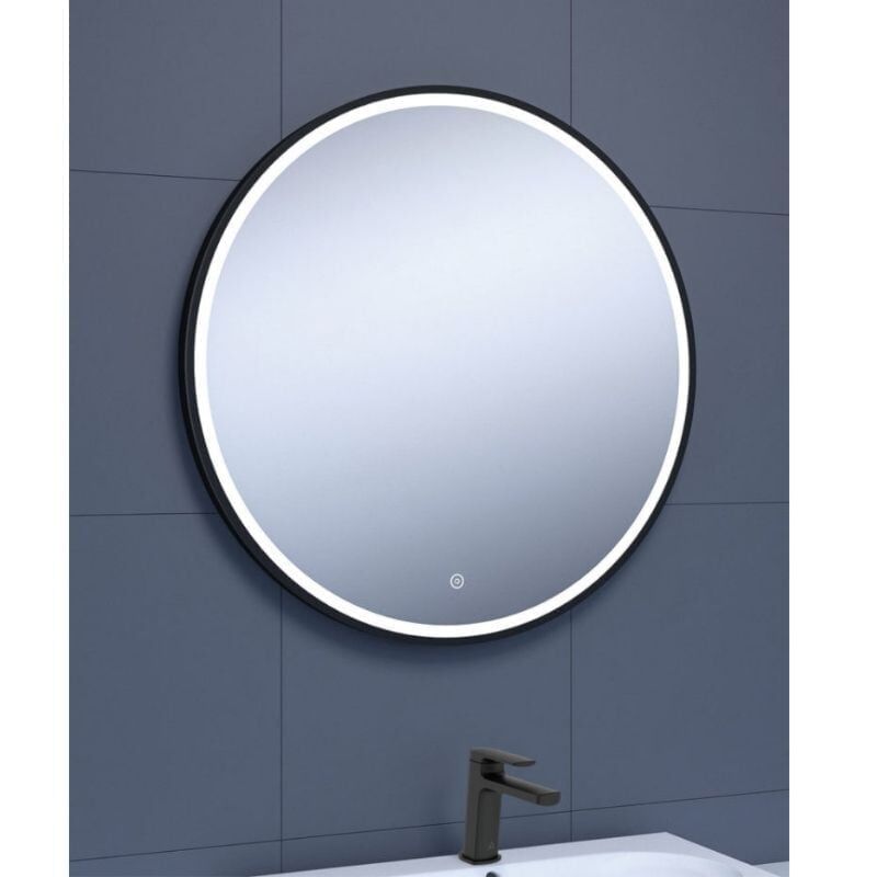 Fuse LED Mirror with Black Frame
