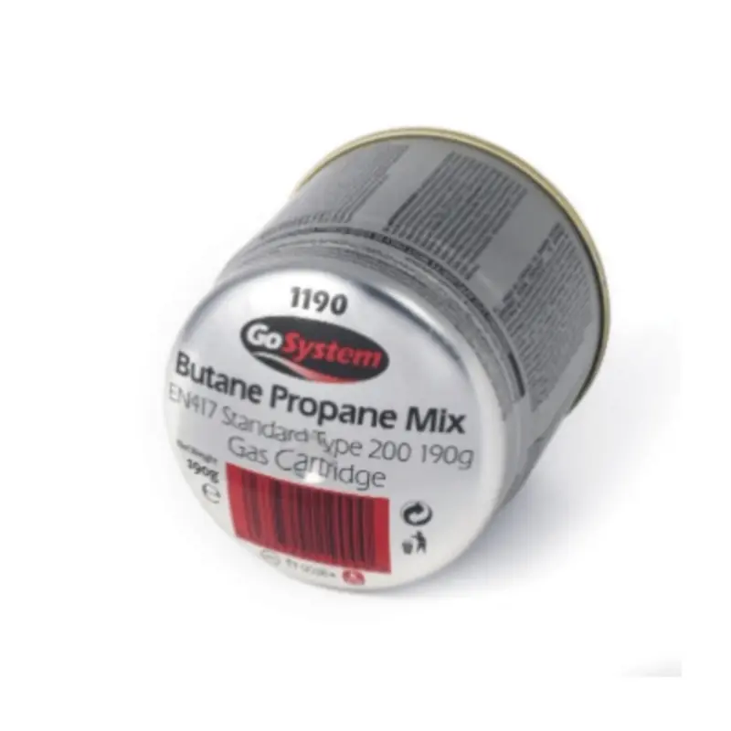 GO SYSTEM Butane/Propane Mix Gas 190G 1190