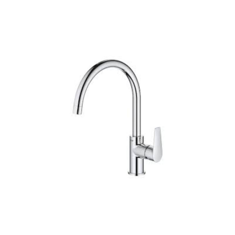 Grohe Bau Edge Kitchen Sink Mixer