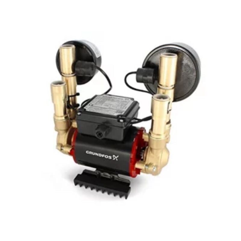 Grundfos 2bar Negative Twin Shower Pump