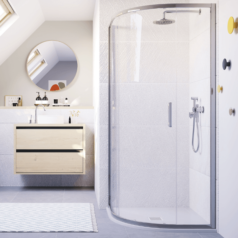 ILI One Door Sliding Quadrant from Flair