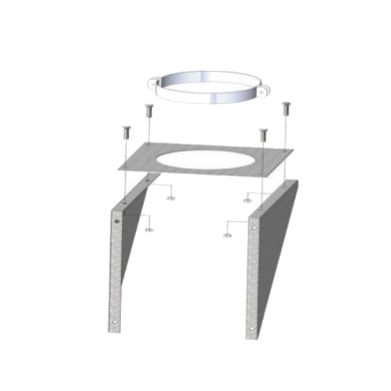 System 2 - Intermediate Wall Support for Twin Wall Insulated Chimney