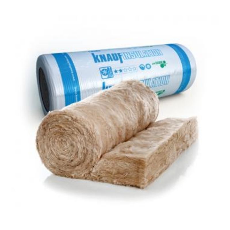 Knauf Earthwool Insulation - Loftroll 44 (100mm x 13.9m2)