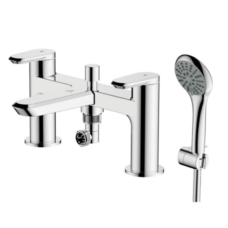 Aqualla Linea Bath Shower Mixer | Chrome