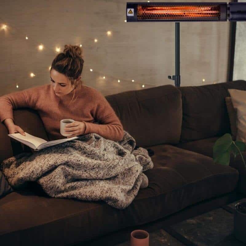 Sahara 2000w Halogen Wall Heater Patio Heater