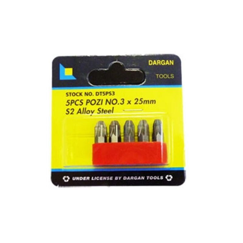 Position 3 (Pozi 3) Impact Torsion Bits