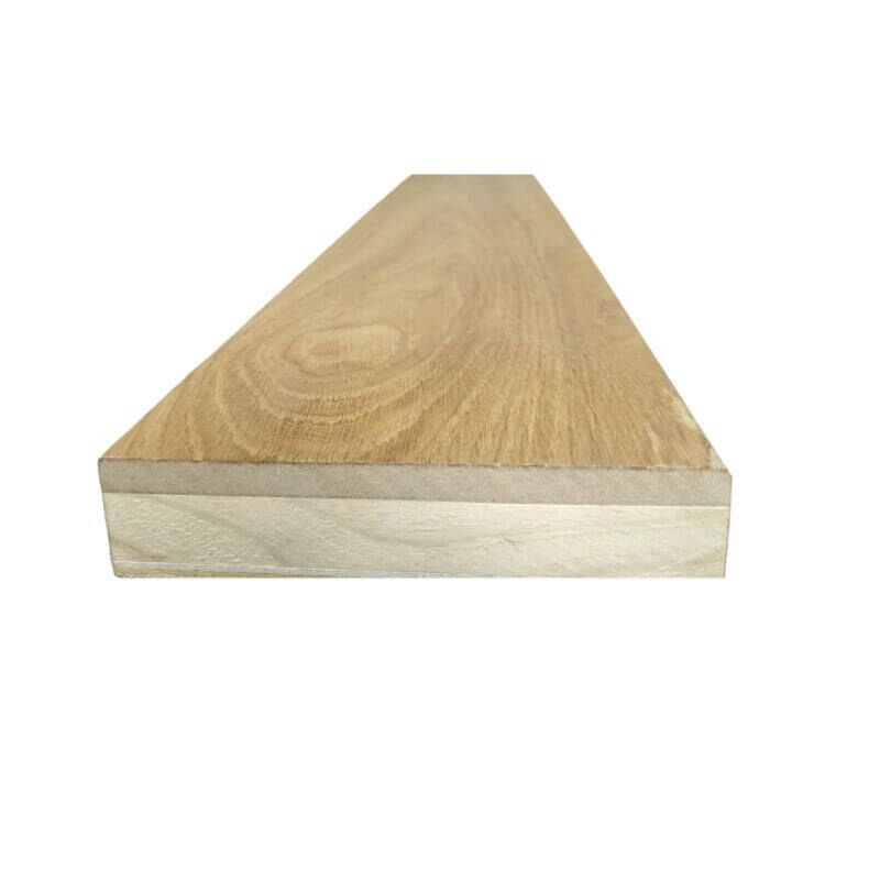 Prefinished White Oak Core Door Frame and Door Stop Pack 134mm wide