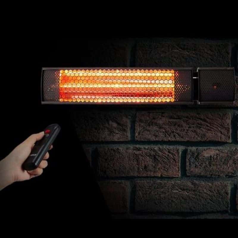 Sahara Wall Mounted Halogen Patio Heater - 2000W