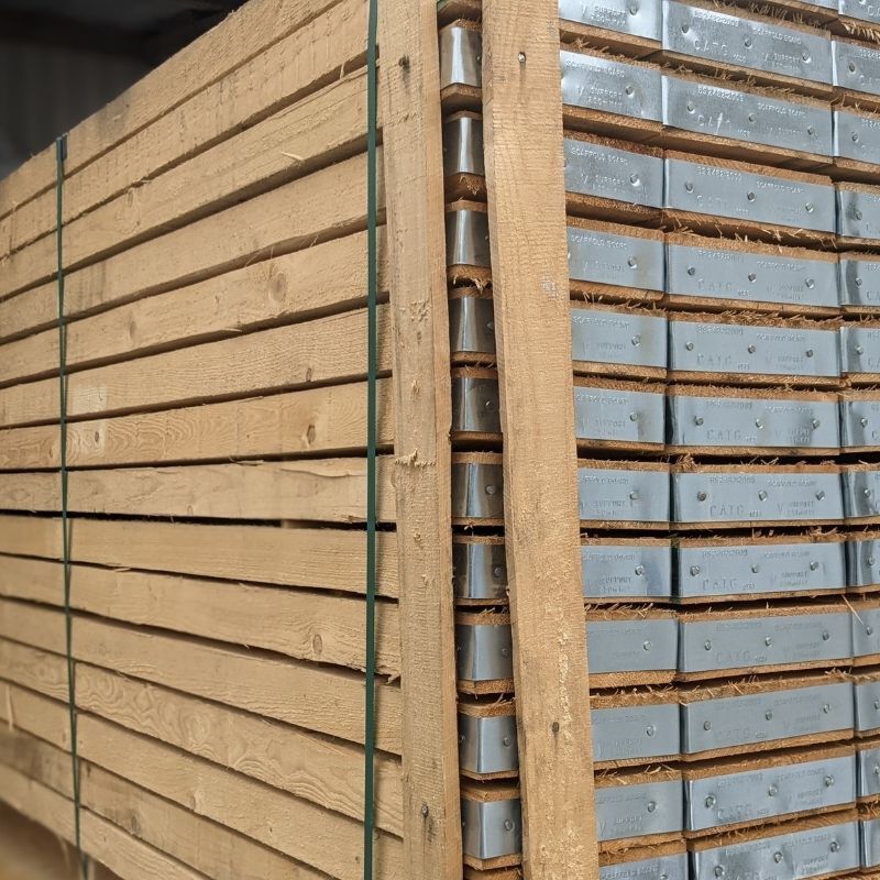 Scaffold Planks 8" wide x 2" high x 2.42 metres long