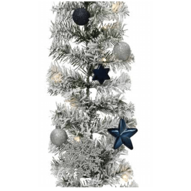 Snowy Imperial Garland 180 cm