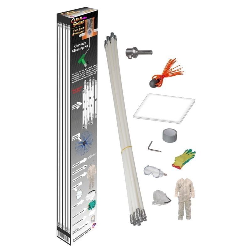 Chimney Cleaning Kit Soot Strimmer 10m