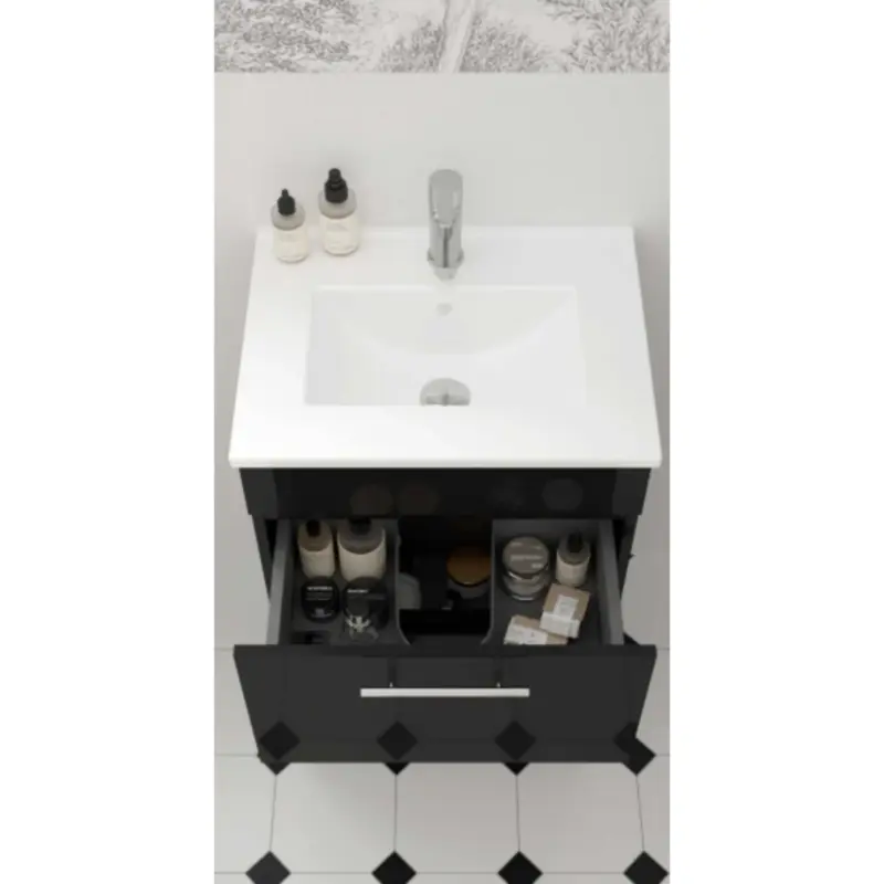 Strata Floorstanding 2 Drawer Vanity Unit with Tap & WC Bundle