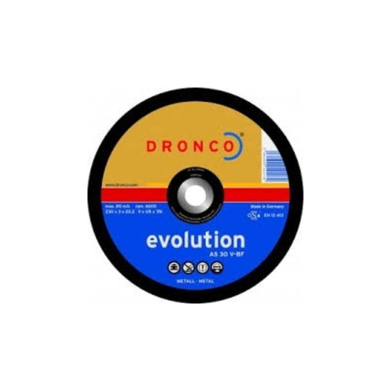 Steel Cutting Disc 115mm X3mm Dronco Evolution