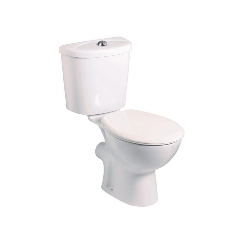Strata Close Coupled Toilet with Standard Seat & Cover