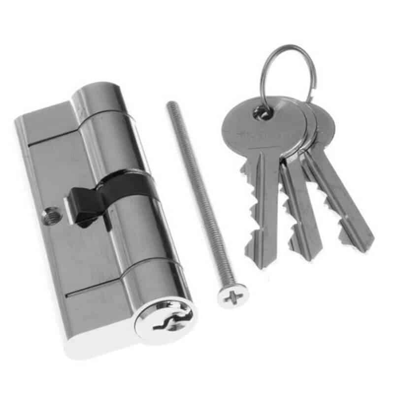 Tessi Snap Safe Door Cylinder 40 / 50 - Chrome