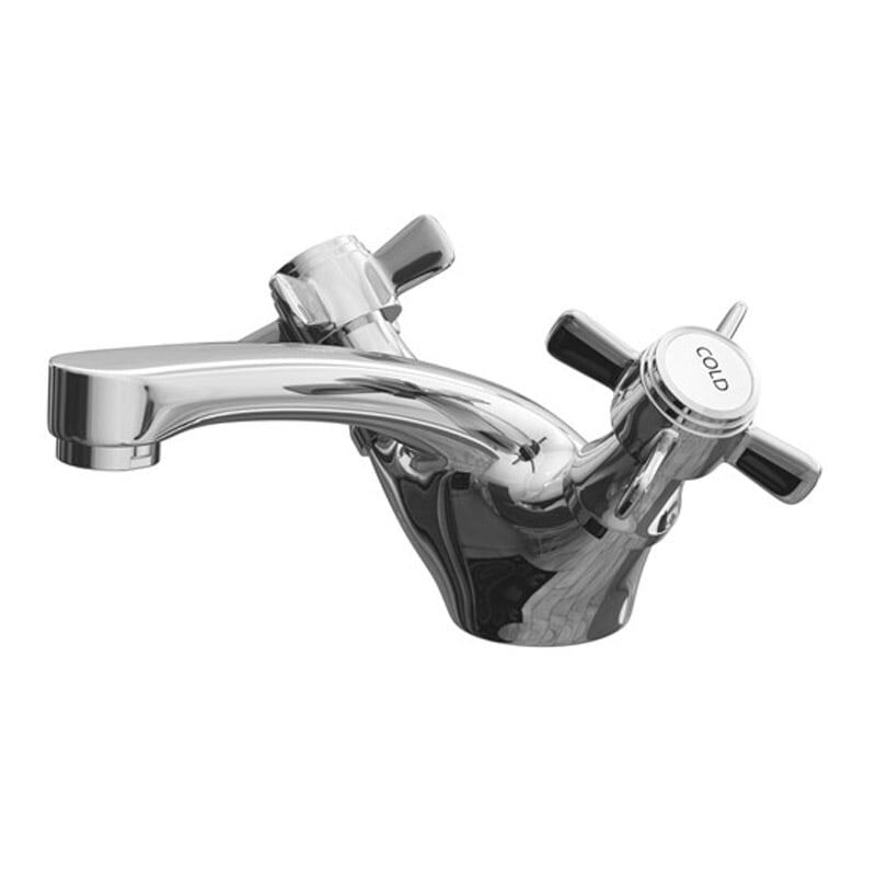 Straffan Mono Basin Mixer Tap with Spring Waste