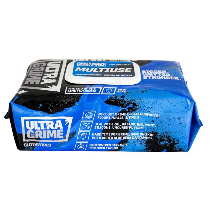 UltraGrime Pro Multiuse Cleaning Wipes XXL (100)