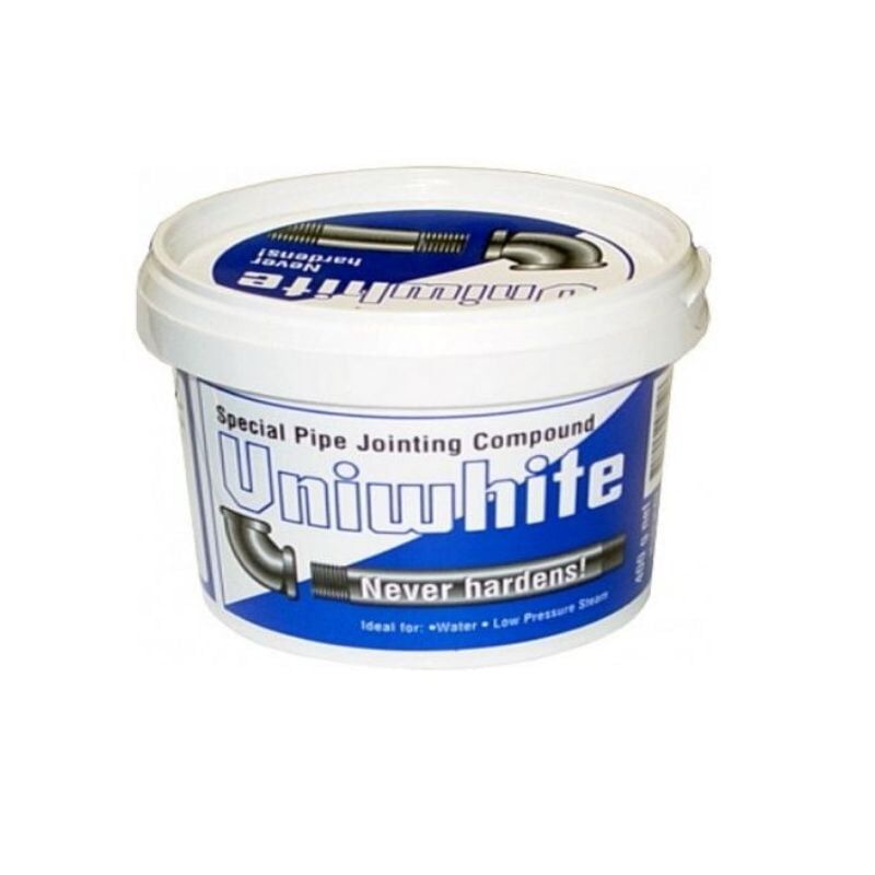 Uniwhite Pipe Jointing Compound 400g