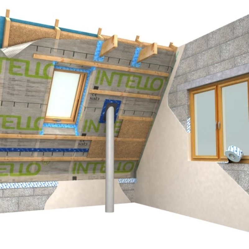 Air Tight Membrane - Vapour Control Layer - Intello Plus Vapour Check Barrier 75m2