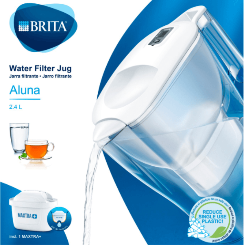Brita Water Filter Jug Aluna 2.4L