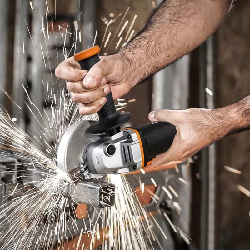 Worx Cordless Angle Grinder 20v 115mm (WX800)