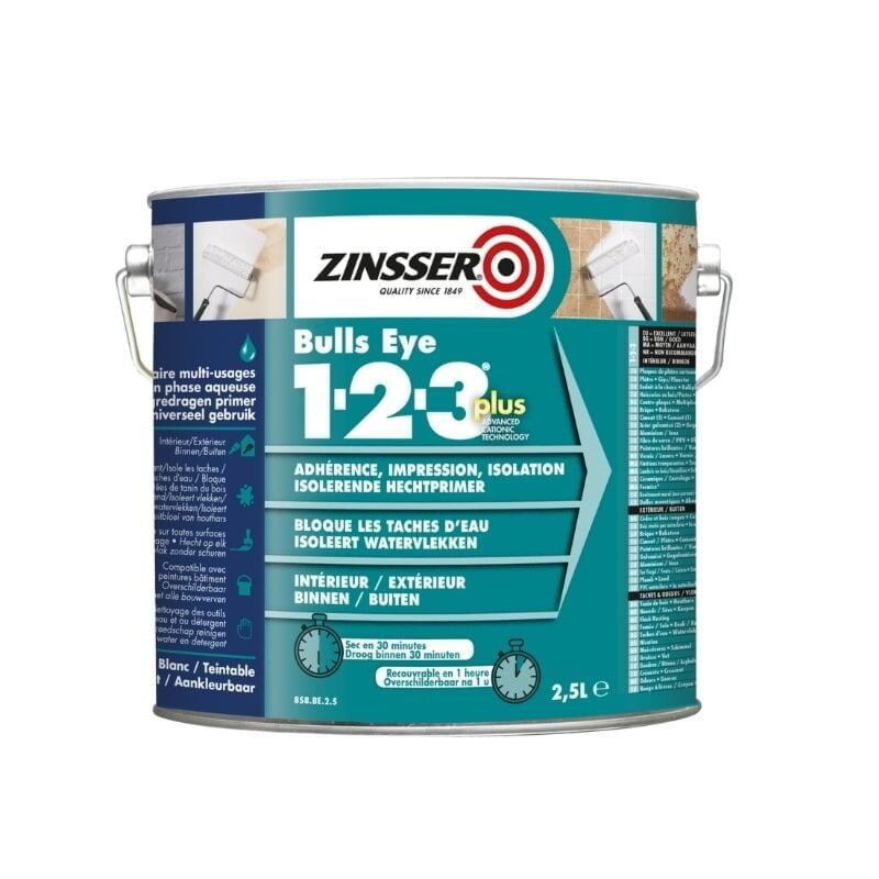 Zinsser Bulls Eye 123 Plus 1 Litre