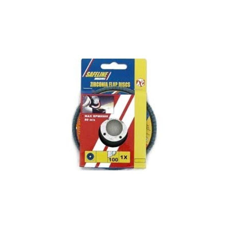 Zirconia Flap Discs 115mm x 22.2mm  - 40 Grit