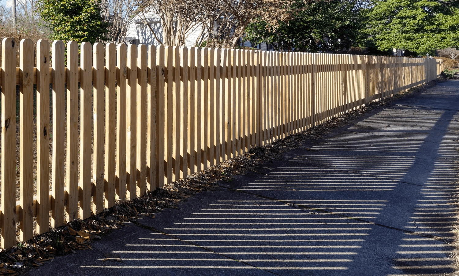 How to build a picket fence
