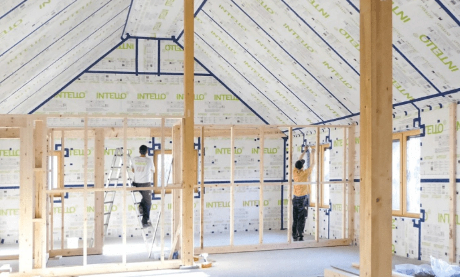 How to fit an air tightness membrane