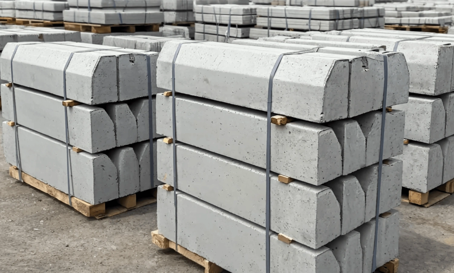 How to lay concrete kerbs