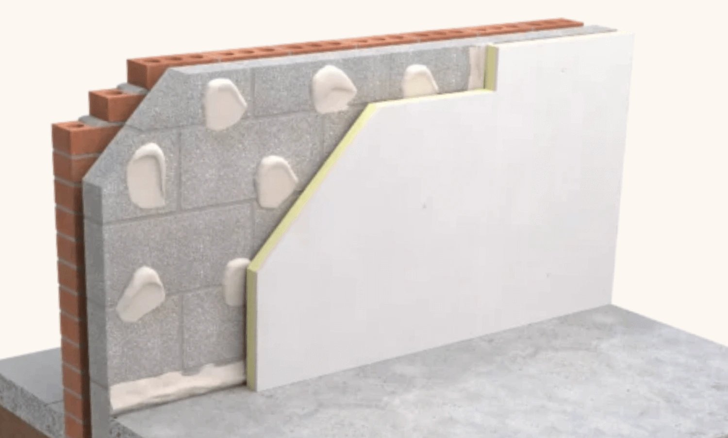 Insulated Plasterboard – Insulation & Drylining in One