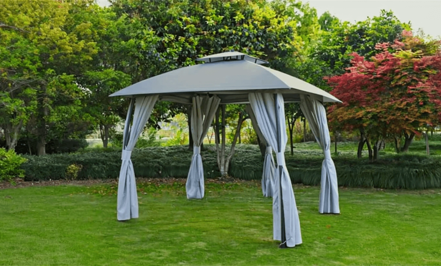 Time to get the gazebo up!