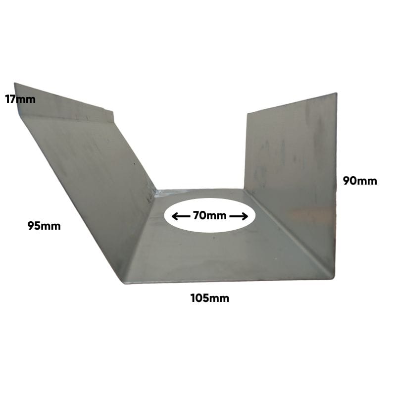 Gutter Running Outlet sizes
