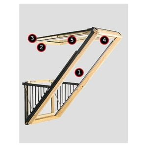 VELUX Cabrio balcony elements