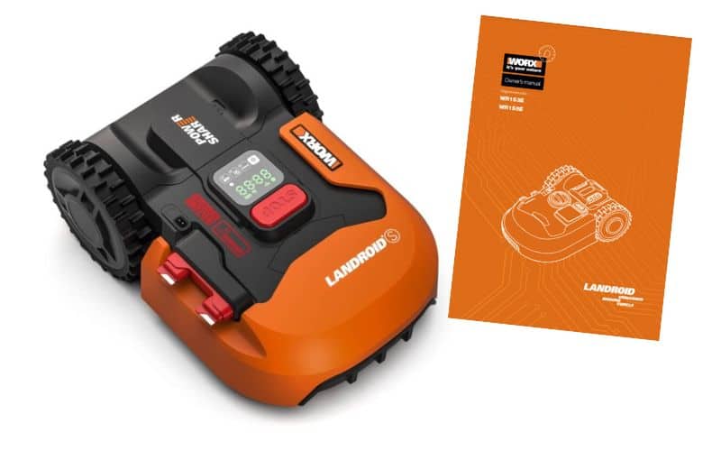 How to programme worx robot lawnmower (1)